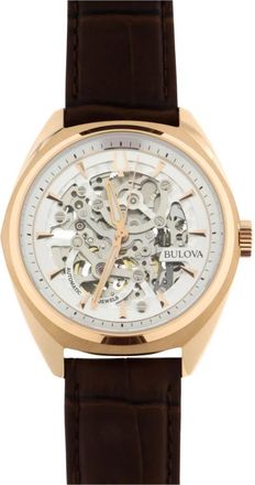 Bulova Surveyor - Dames - Horloges - Bruin - ONE Size - Leer - Accessoires