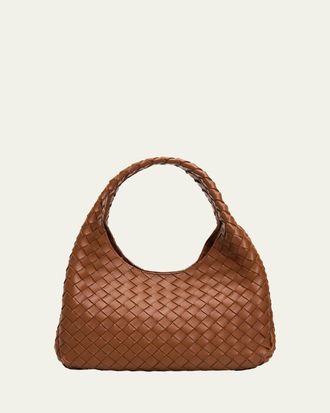 Bottega Veneta Campana Small Leather Shoulder Bag