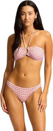 Seafolly Womens Seafolly Mala Bikini Bottom Blossom Stretch Hipster Swimwear GBO723