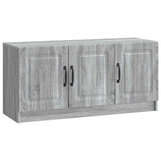 vidaXL Mueble De Tv Gris Sonoma 99 X 34,5 X 47 Cm Madera De Ingenier&iacute;a Vidaxl