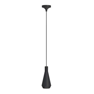 Sulion L&aacute;mpara de suspensi&oacute;n negro luz focal l21cm