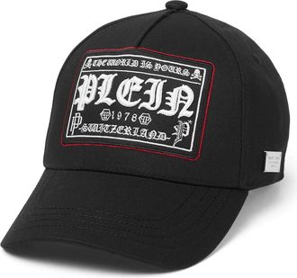 Philipp Plein Baseball Cap - unisex - Petten - Zwart - ONE Size - Katoen - Accessoires