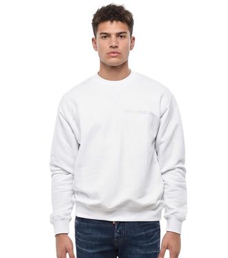Dsquared2 White Crew Neck Sweatshirt