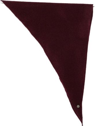 Roberto Collina Triangular Knitted Scarf