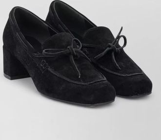 Aeyde suede leather loafers