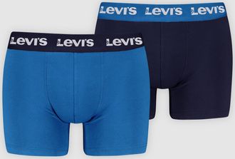 Levi's Basic Boxer Brief 2 Pack - Mens - XL - Black