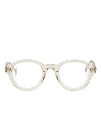 Eyepetizer Bril met rond montuur - Geel