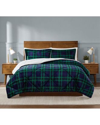 Truly Soft Cuddle Warmth Tartan Plaid Comforter Set
