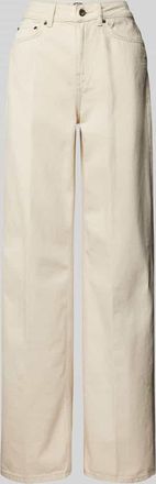 Drykorn Drykorn Wide Leg Jeans im 5-Pocket-Design Modell MEDLEY in Ecru, Gr&ouml;&szlig;e 28/34