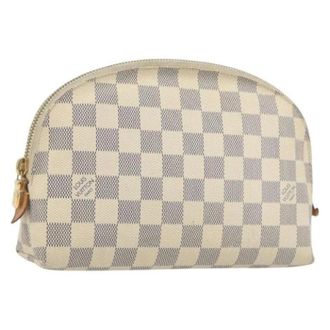 Louis Vuitton Pre-owned Damier Azur Pouch - - Pre-owned - Donna - Bianco - ONE SIZE