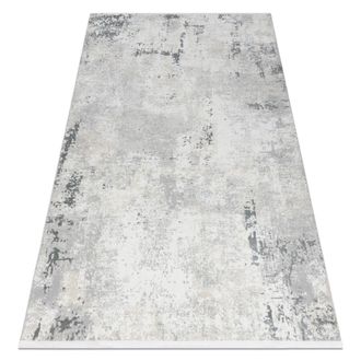 RugsX Rugsx - Alfombra Moderna Duke 51378 Crema / Gris - Hormig&oacute;n, Piedra Estructurada, Muy Suave, Flecos Grey 180x270 Cm