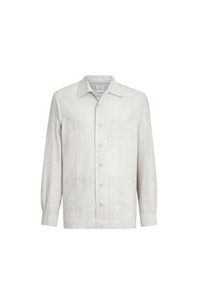 Brunello Cucinelli Cotton and linen guayabera in Rope at Nordstrom, Size Xxx-Large Eu