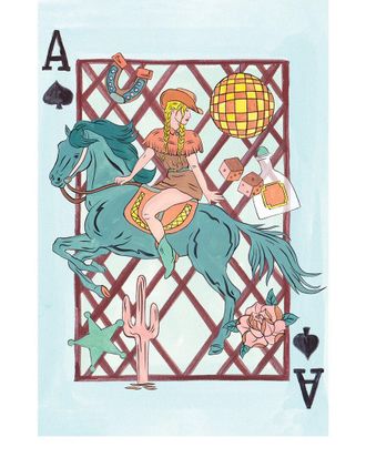 iCanvas Range Rider IV by Melissa Wang Wall Art