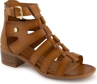 Andrea Womens Leather Gladiator Sandals