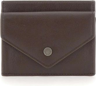 Gianni Chiarini Envelopesluiting Kaarthouder - Heren - Portefeuilles - Bruin - ONE Size - Leer - Accessoires