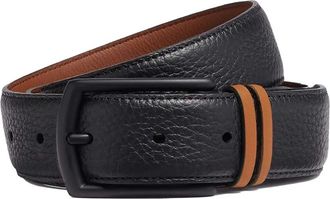 Ermenegildo Zegna leather belt - Black