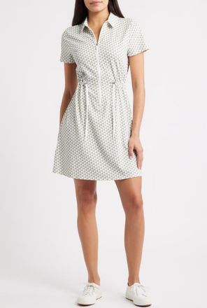 Tommy Bahama Abby Puerto Palms Shirtdress in Plant at Nordstrom, Size X-Large