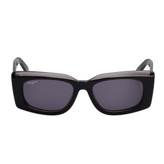 Ferragamo Dames Rechthoekige Acetaat Zonnebril SF1079S