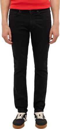 Mustang Skinny-fit-Jeans MUSTANG Herren Style Frisco Skinny, Herren, Gr. 33, L&auml;nge 34, schwarz (902 schwarz), Denim/Jeans, 98% Baumwolle, 2% Elasthan, unifarb