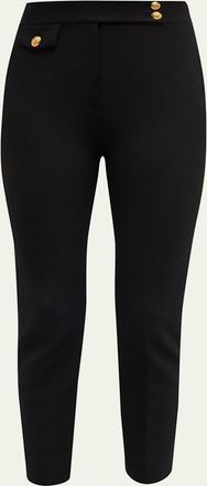 Veronica Beard Renzo Straight Crop Pants