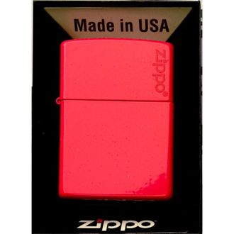 OEM Encendedor Zippo Rojo Mate Con Logotipo 60001204