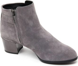 Hogan Italiaanse Boot Schoen Tronchetto Stivaletto - Dames - Laarzen met Hak - Grijs - 36 EU - Schoenen