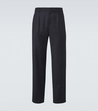 Agnona Wool wide-leg pants