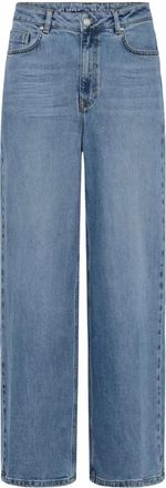 MY ESSENTIAL WARDROBE MWJessie 174 Low-Crotch X-Wide Jeans - Dames - Loose Fit Jeans - Blauw - W30 L31 - Denim - Jeans