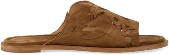 Sartore Suede Mule Mule - Brown