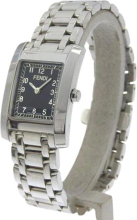 Fendi Pre-owned Watches, female, Black, Size: ONE SIZE Pre-owned 7000L Wristwatch