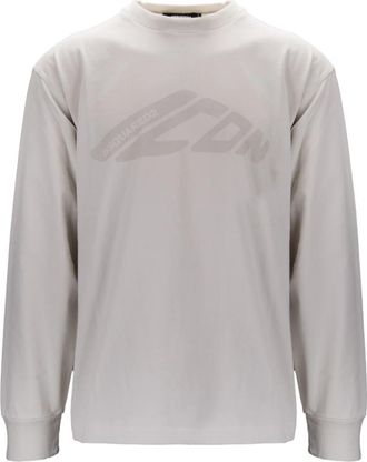 Dsquared2 Sweatshirt met ronde hals - Heren - Sweatshirts - Beige - L - Katoen - Hoodies & sweatvesten