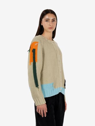 Ymc You Must Create Atomic cardigan 23 natural
