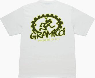 Gramicci Mens Gramicci Equipped For Dirt T-Shirt - White - Size: 42