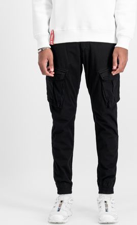 Alpha Industries Cargohose ALPHA INDUSTRIES Spy Pant, Herren, Gr. 28, Normalgr&ouml;ssen, schwarz, Obermaterial: 98% Baumwolle, 2% Elastan; Futter: 100% Baumwolle, Hosen Ca
