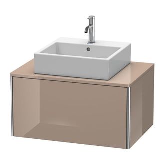 Duravit Mueble De Pared Duravit Xsquare 80.0 X 54.8 Cm, 1 Extra&iacute;ble, Color (frente/cuerpo): Cappuccino Laca Alto Brillo - Xs490008686