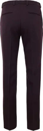 Gucci Mens Bordeaux Wool Dress Pants