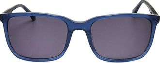 Hackett Mens Blue Rectangular Sunglasses HEKS1276