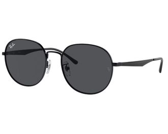 Ray-Ban Dark Grey Round Unisex Sunglasses RB3727D 002/87 57