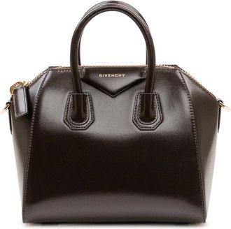 Givenchy Antigona NV Mini Bag - female - Givenchy - Handbags - Brown - ONE SIZE - Bags