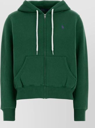 Polo Ralph Lauren cotton blend zip up hoodie