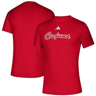 adidas Mens adidas Red Louisiana Ragin Cajuns Vault Script Creator T-Shirt at Nordstrom, Size Small