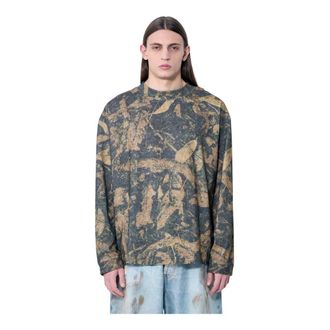 Acne Studios Hombre, Camisetas, Marrón, Talla: L