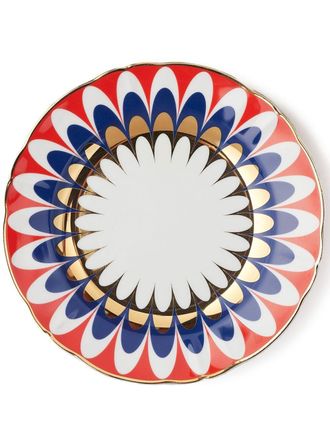 BITOSSI HOME 4 piece Flora dessert place set - unisex - Porcelain - One Size - White