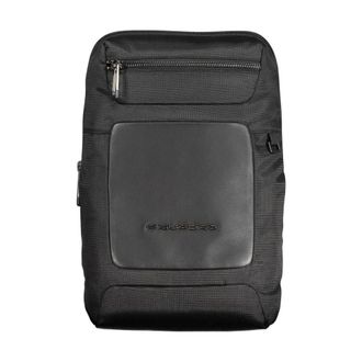 Piquadro Cross Body Bags, male, Black, Size: ONE SIZE Urban Shoulder Bag