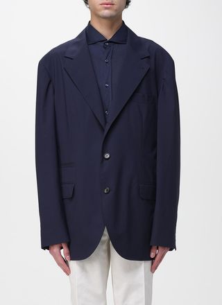 Brunello Cucinelli Blazer monopetto Brunello Cucinelli in lana e seta