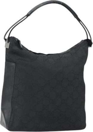 Gucci Pre-owned Shoulder Bags, female, Black, Size: ONE SIZE Pre-owned Vintage Shoulder Bag
