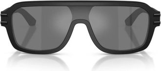 Dolce & Gabbana Sunglasses, male, Black, Size: ONE SIZE Dg4507 Shield Sunglasses