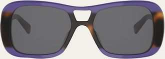 Celine Triomphe 55mm Navigator Sunglasses