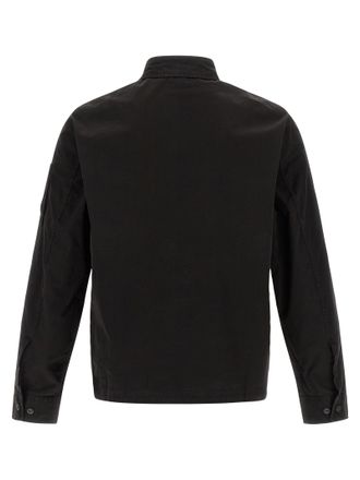 C.P. Company 100% Organic Cotton Overshirt - Black
