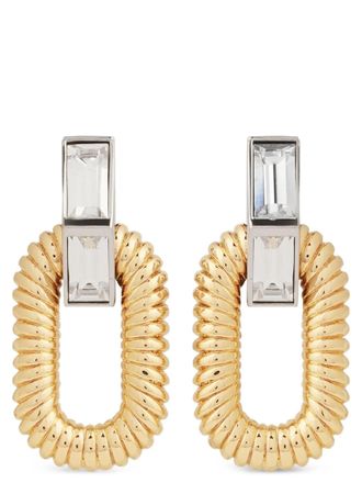 Paco Rabanne Womens Xl Link Earrings